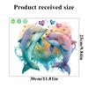 10 Styles Summer Seaside Vacation Wall Stickers Beach Sunset Stickers Toilet Stickers Self Adhesive Waterproof