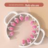 WEZHO 12-Wheel Circular Leg Clamp Massager