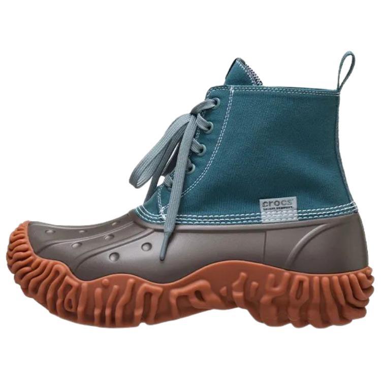 Crocs x Salehe Bembury Pollex Cypress Boots Tetra Men s 210506-9I5 EU 41-42