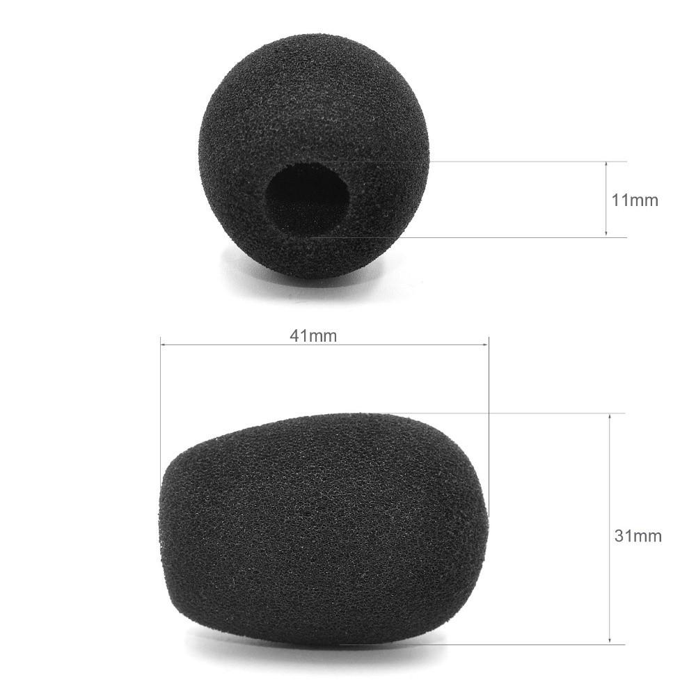 1pcs Foam Mic Windscreen Cover for Bose Aviation Headset X A10 A20 A30 Aviation Headset Accessories