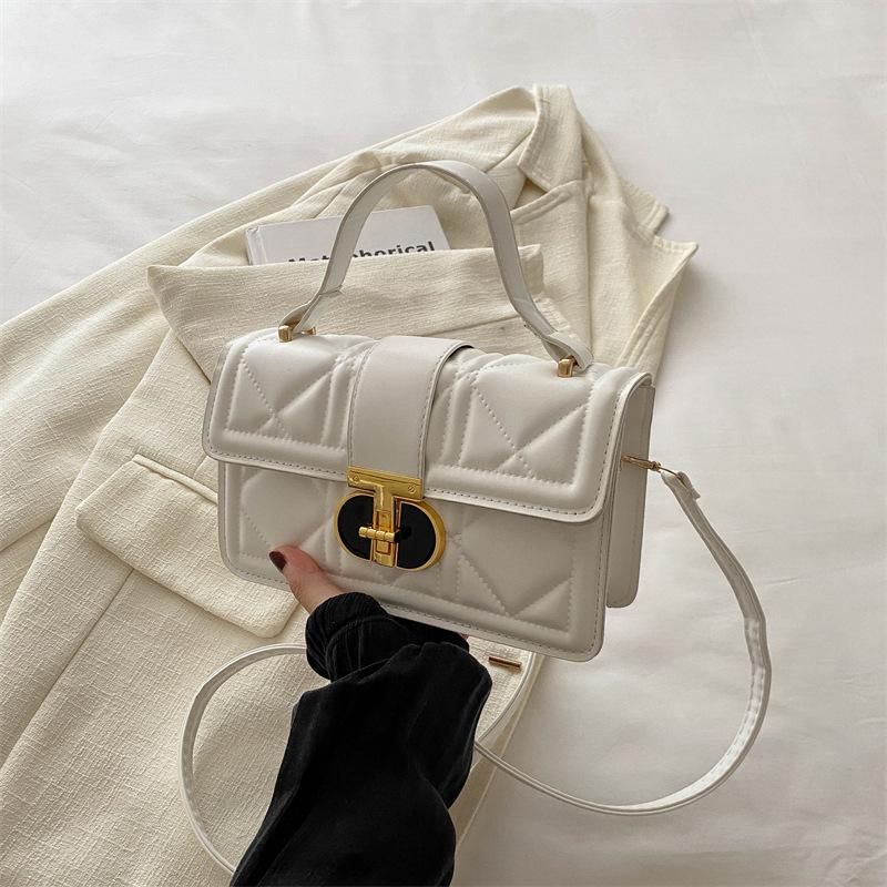 Niche Style Women's Urban Simple and Fashionable Small Square Bag In Summer New Temperament and Atmospheric One-shoulder Handbag