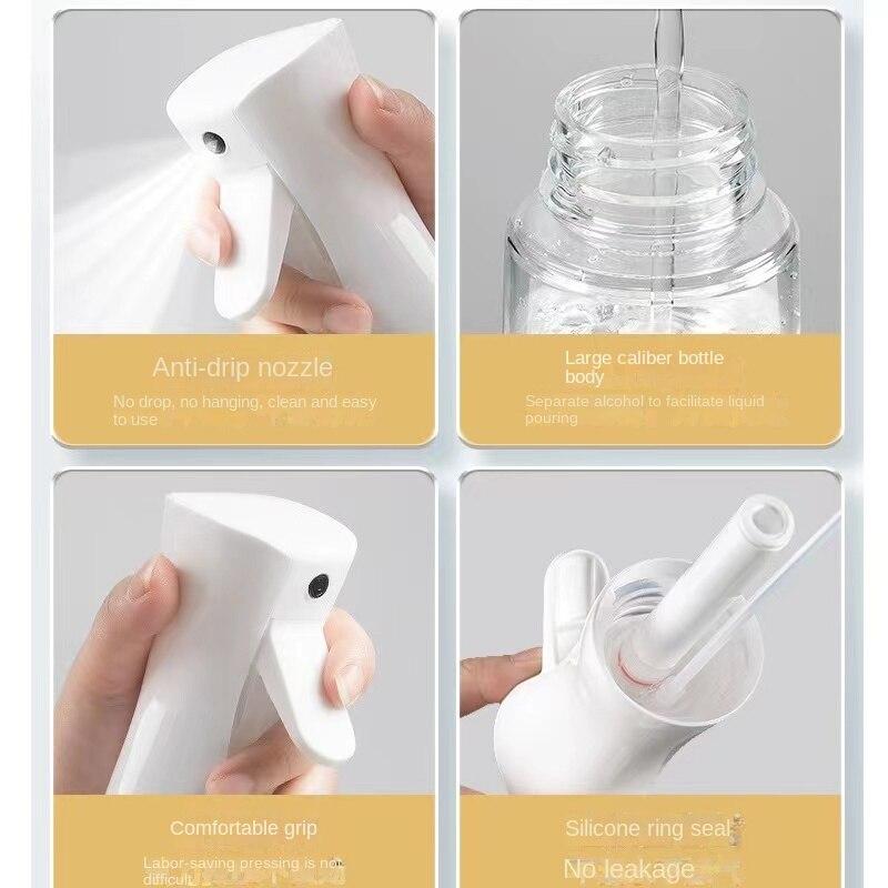 High Pressure Continuous Spray Bottle Superfine Atomization Facial Bottle Toner Makeup Water Bottling Hairdressing Spray Bottle