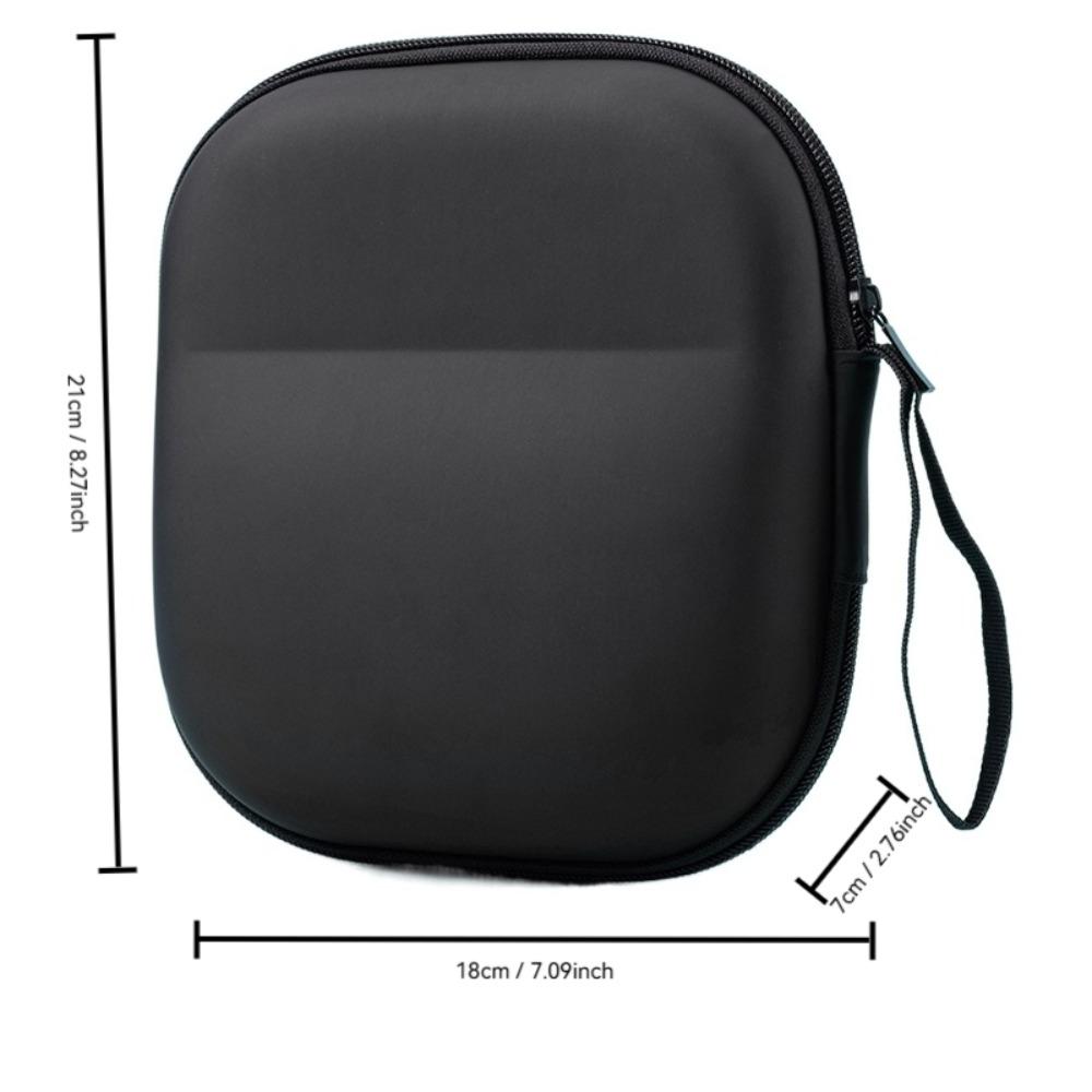 Shockproof Headphone Carrying Case Zipper EVA Earphone Case Bag Protective Universal Headset Pouch Box for EDIFIER Travel