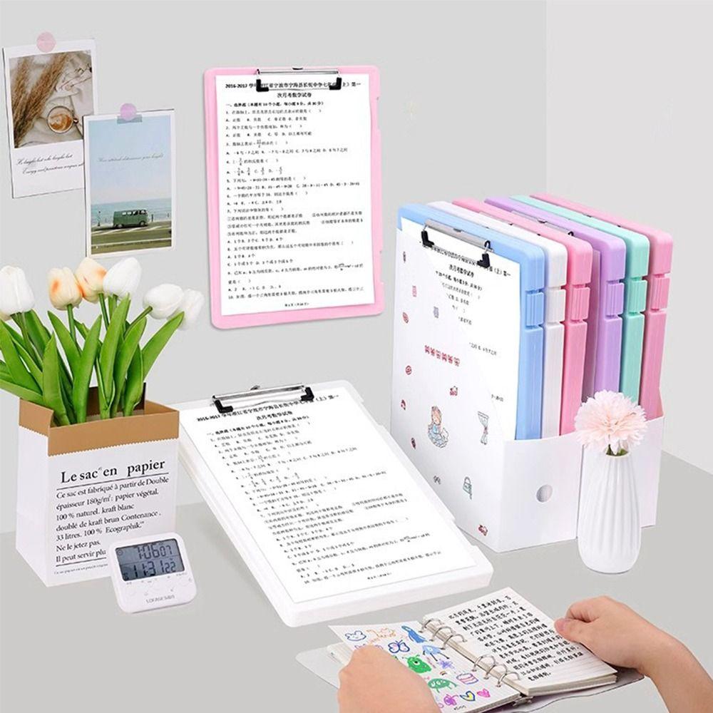 Writing Board Certificate File Container WordPad Storage Box New A4 Organizing Box