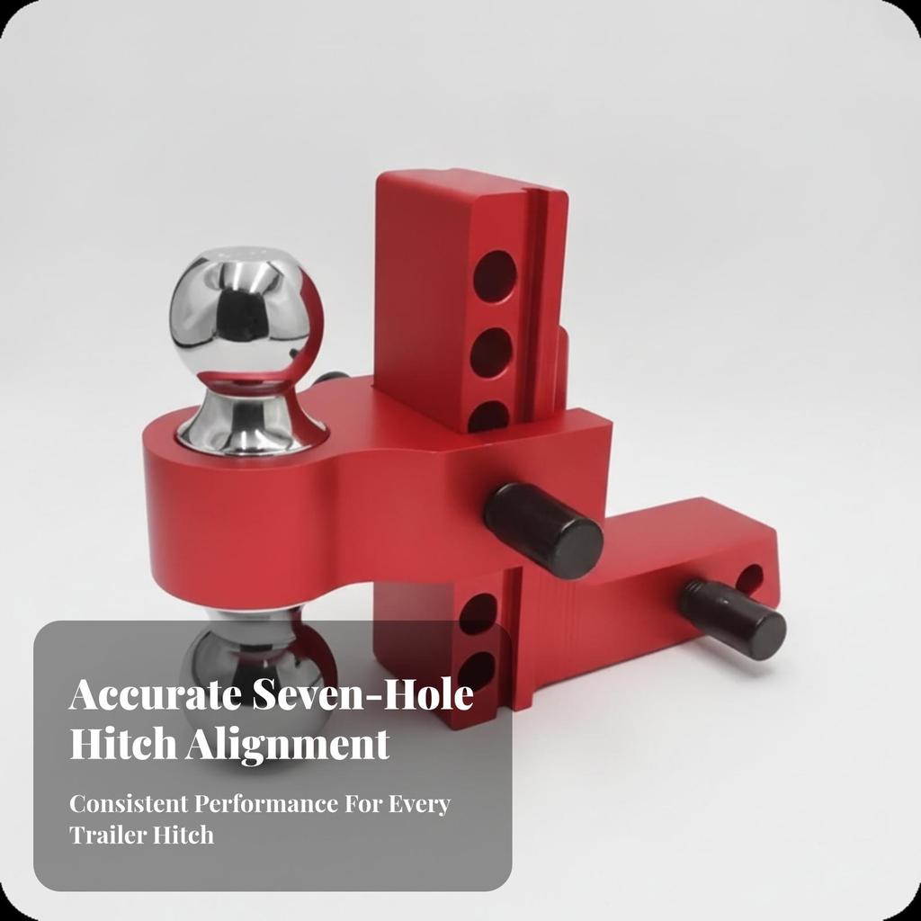 Trailer Hitch Ball Mount Resistant Hardware Long-Lasting for Rv Owners