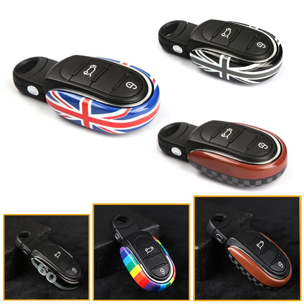 Key Fob Cover, Key Case Shell Compatible with Cooper Clubman