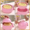 Microwave Ramen Bowl Cooker Set Wheat Straw Instant Noodles Bowl Handles,Ramen Noodle Cooker with Spoon Chopsticks Fork Camping