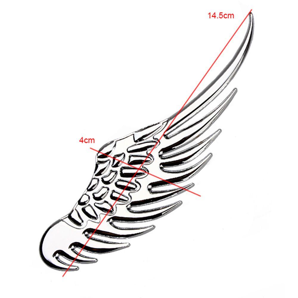 Premium Quality 3d Stainless Steel Angel Eagle Wing Decal Stickers For Cars And Trucks