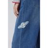 Benetton Space Patch Straight Jeans Badpf2611
