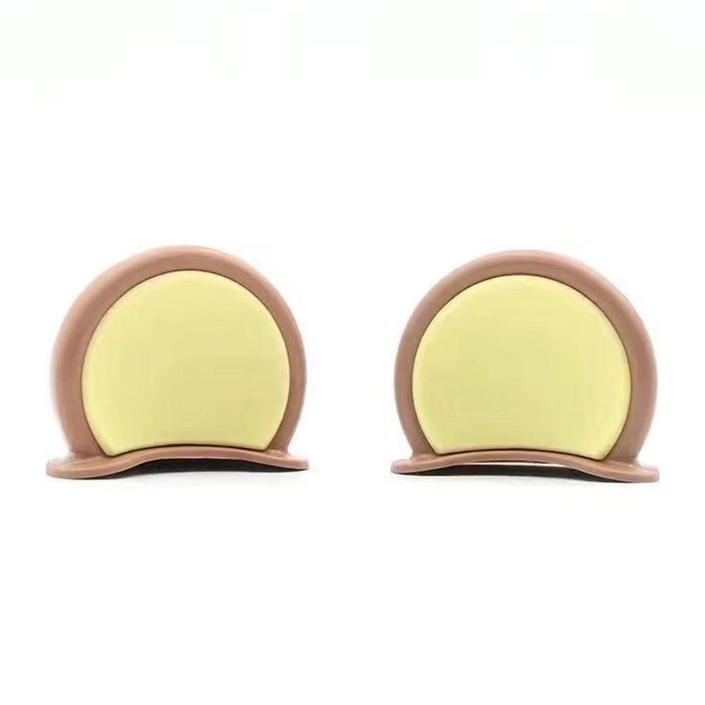 2ks dekorace na motocyklovou helmu s medvědími ušima, samolepky na helmu pro elektrické kolo, dekorace, roztomilé vícebarevné motocyklové helmy, příslušenství