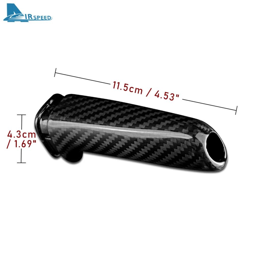 For BMW Replacement Handbrake Lever Genuine Black Hard Carbon Fiber Direct OEM Replace Interior Decor Upgrade Mod Accessories