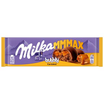 Milka Mmmax Bubbly Caramel Milk Chocolate 250 G