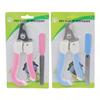 Pet Nail Scissors, Dog and Cat Nail Clippers, Nail Clippers, Pet Scissors, Pet Daily Necessities Set