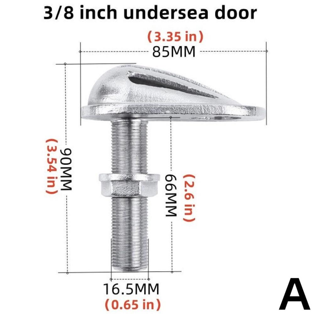 

316 Stainless Steel Marine Filter – Yacht Drain Trap – 3/8 To 1-1/2 Sizes – Corrosion-Resistant, Prevents Marine Debris – For Ships, Yachts A