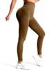 Seamless High-Waist Peach Lift Yoga Pants with Tummy Control