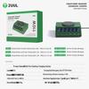 2UUL Multi-Port Desktop Charger | Fast Charging for Apple iP17, Android | PD3.0 & QC3.0 Supported | Wireless Charging