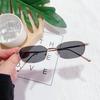 Vintage Retro Small Polygonal Sunglasses Lightweight Rectangle Metal Alloy Frame UV400 Protection Unisex Eyewear for Outdoor