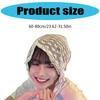 Adjustable Lace Hair Scarf For Women Soft Fabric Head Wrap Accessory White Elegant Style 80cm Multi Purpose