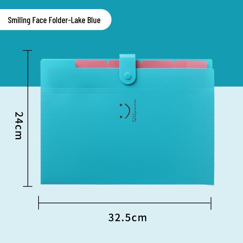 A4 Plastic Accordion File Folder for Students & Office Use