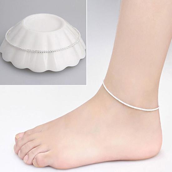 Anklet Exquisite Adjustable Women Star Heart Beads Pendant Foot Bracelet for Shopping