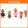 Set di Topper per Torta in Plastica Kid E Cats Per Decorazioni di Compleanno Con Figure Giocattolo da Collezione