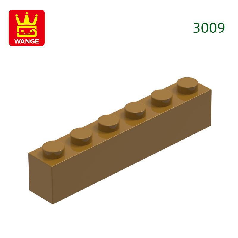 Non-Toxic 42 Pcs/Lot 3009 1X6 Dots High Basic Building Blocks Accessories Compatible With Bricks Diy Children Toys Assembly Gift Box