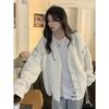 Autumn Winter Patchwork Loose Casual Cardigan Sweater Coat Women Single Breasted Knitting Outwear Top