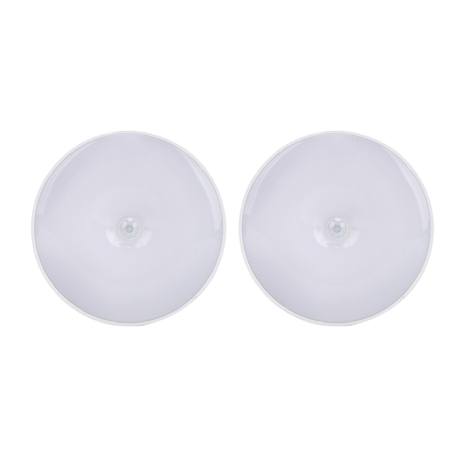 

Motion Sensor Night Light Magnetic USB Rechargeable Round Small LED Cabinet Lamp for Bedroom Closet