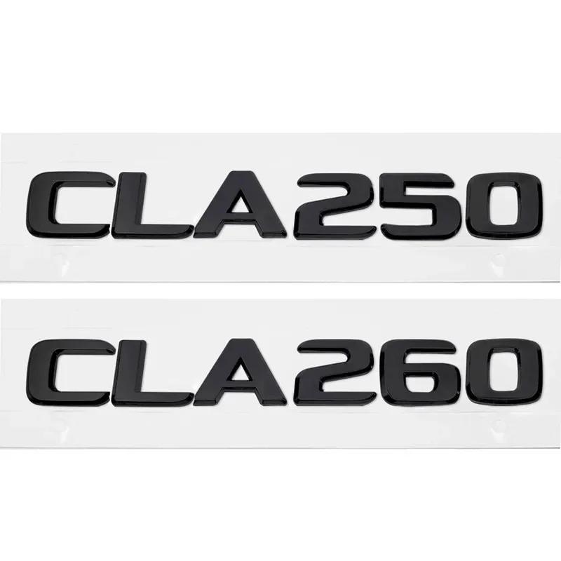 3D ABS 2017-2020 New For Mercedes-Benz CLA Class CLA35 CLA45 CLA63 CLA180 CLA200 CLA220 CLA250 Trunk Rear Letter Badge Emblem QU8