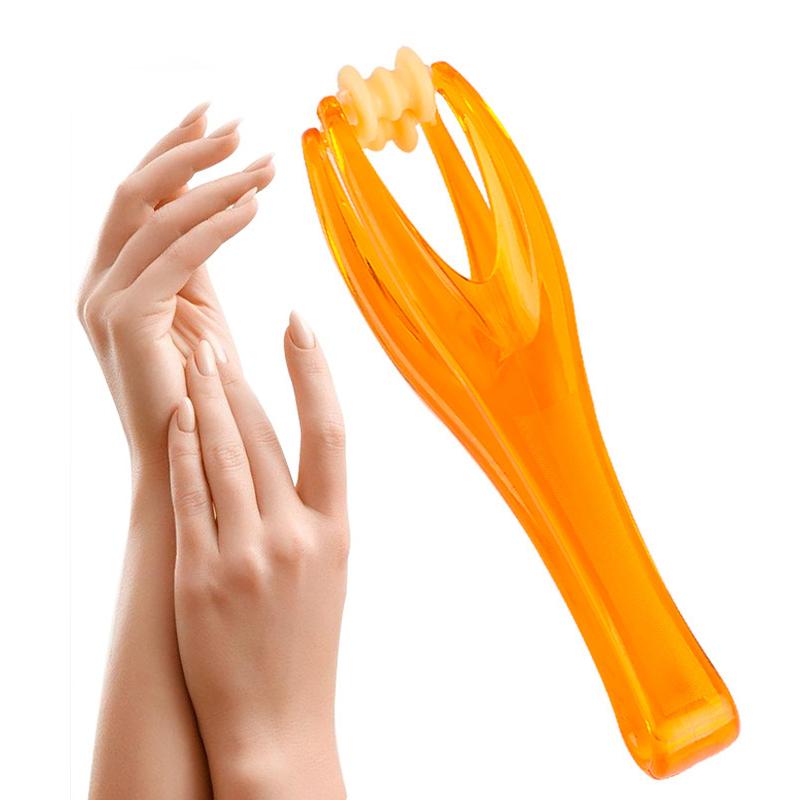 

1pcs Finger Massager, Hand Joint Massage, Hand Roller Type Multifunctional Finger Pinching Tool помаранчевий