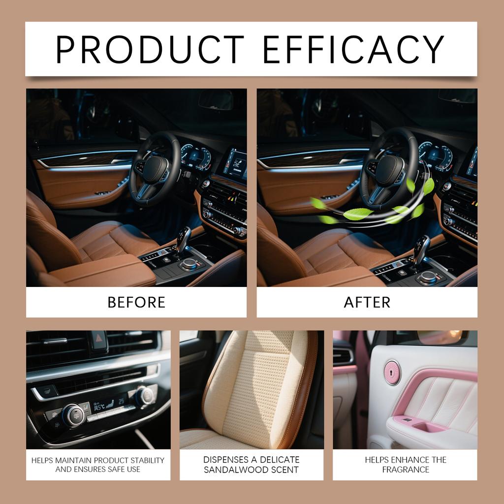 The Gulongwei Freshener Has A Remarkable Effect, A Long Service Life, And Can Purify And Soothe The Driving Environment Inside The Vehicle,8ML