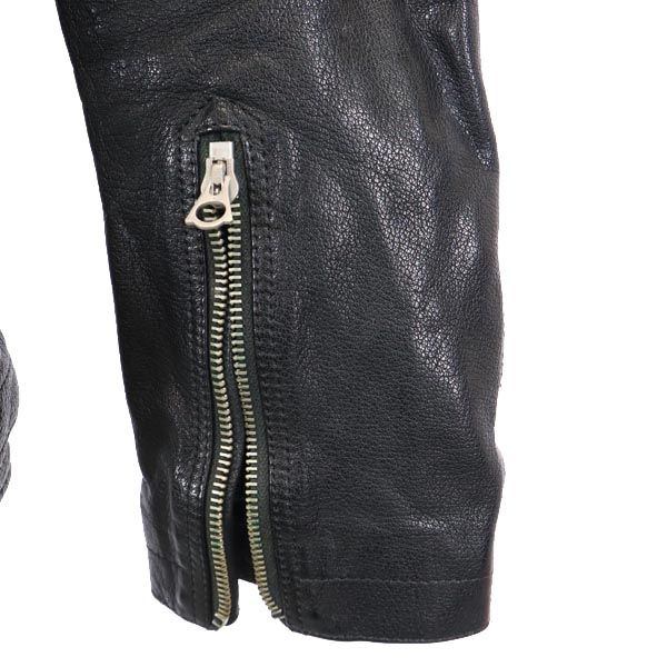 Jachetă piele Riders 2 neagră Bărbați Second-hand