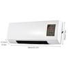 Portable Heater and Air Conditioner Combo Wall Mounted Desktop 2in1 Electric Heater Air Conditioner