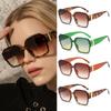 Cat Eye Oversized Sunglasses Gradient for Women Fashion Retro Stylish Trend Brand Design Outdoor Party Shades Eyewear