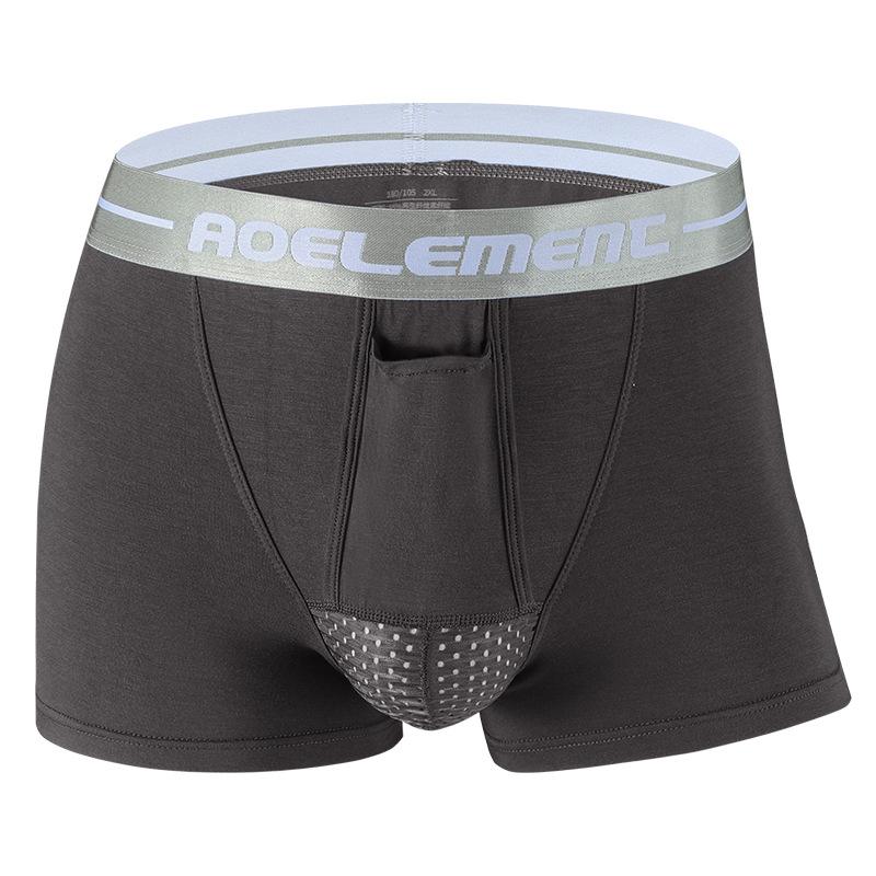 Calzoncillos para Hombre de Otoño Bullets con Bolsillo Separador para Escroto Varicosos de Ángulo Plano