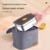 Stainless Steel Food Grade Refrigerator Bento Box with Lid - Sealed, Freezer-Safe Fresh Keeping Box