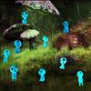 20Pcs Luminous Elves Mini Figurines Fish Tank Decor Kodama Glow In The Dark Figures Garden Micro Flower Potted Landscape Ornamen