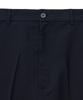 NOIRER Lux Wool Wide Slacks (Navy)