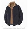 Men's Stand-up Collar Fleece Jacket: Thick Autumn/Winter Polar Fleece In Stock