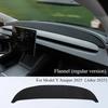 Anti-UV Dashboard Cover for Tesla Model Y/Y Juniper 2025 Center Console Accessories Dash Mat Protector Pad Sunshade Accessories