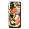 Süße Cartoon Sushi Handyhülle Für Samsung Galaxy S25 Edge S24 S23 S22 S21 Ultra S20 FE 5G S10 S10E S9 Plus Weiche TPU Hülle