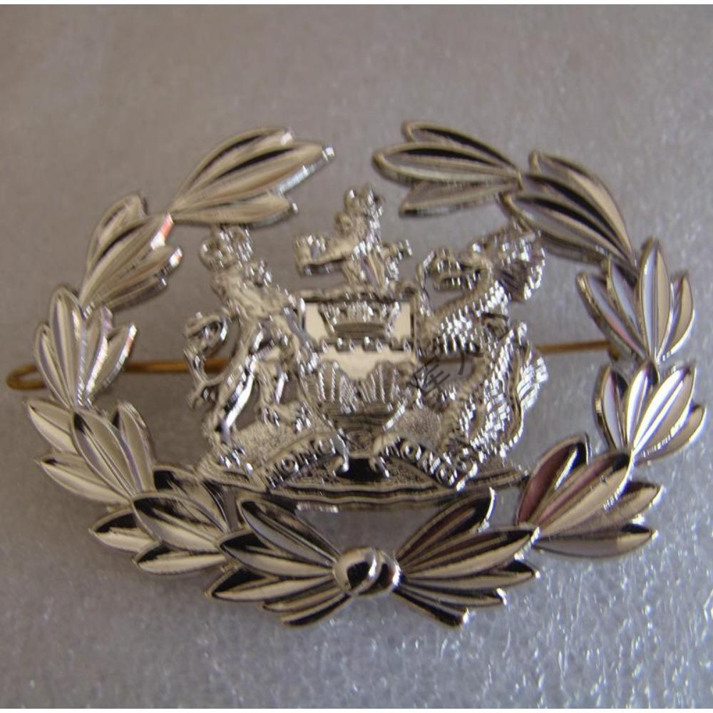 Metalowa odznaka, kołnierzowa, czapkowa, naramienna