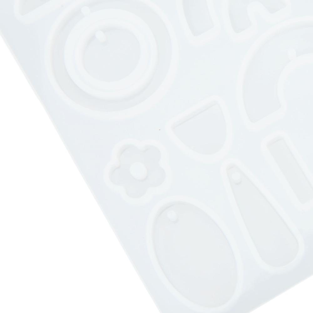 Elastic Silicone Earring Mould Reusable DIY Jewelry Mould Reusable Resin Mould DIY Jewelry Making
