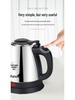 Malata Long Spout Electric Kettle – Automatic Shut-Off, Anti-Dry Protection, Ideal for Tea Brewing.