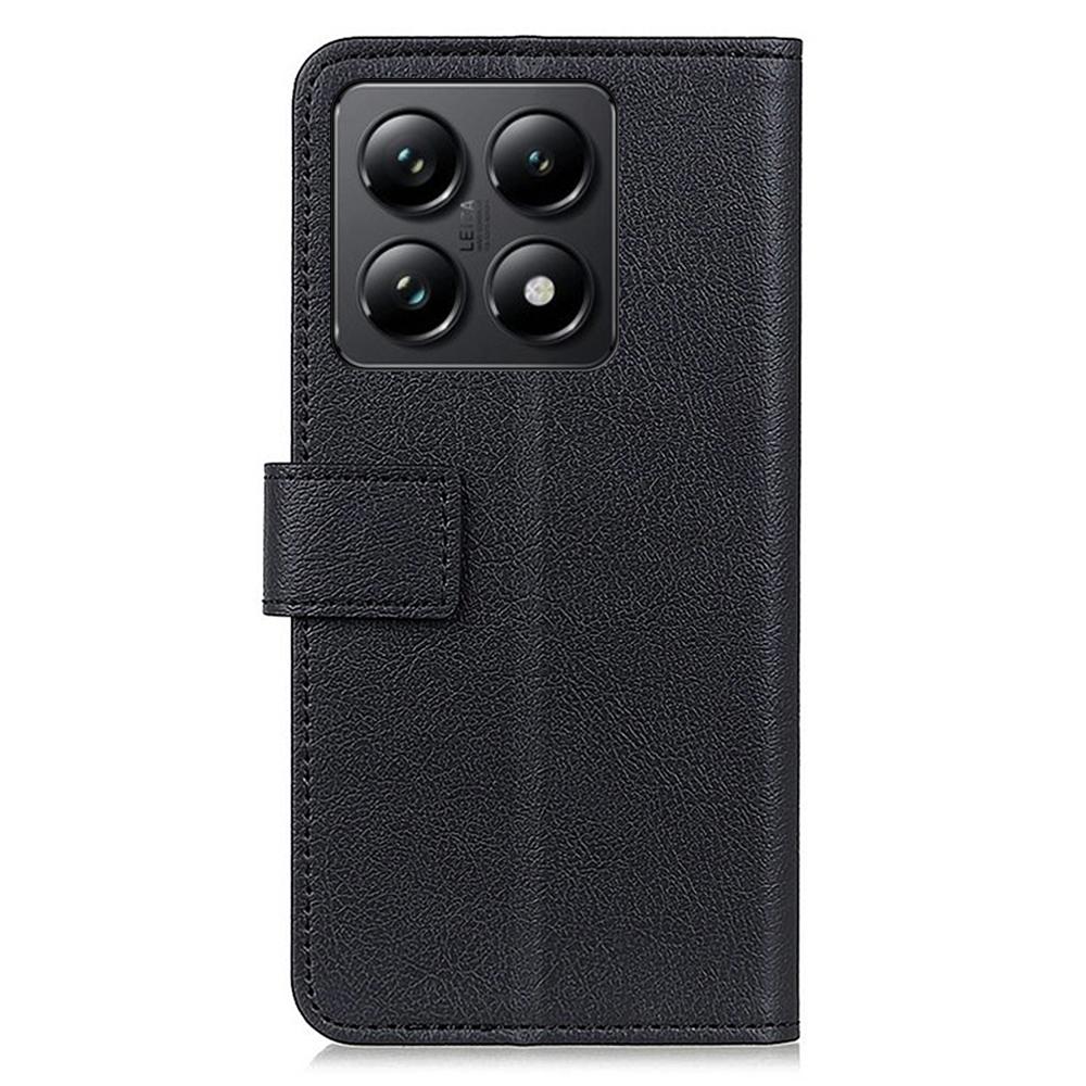 Für Xiaomi 14T Pro Hülle PU Leder Ständer Brieftasche Handyhülle