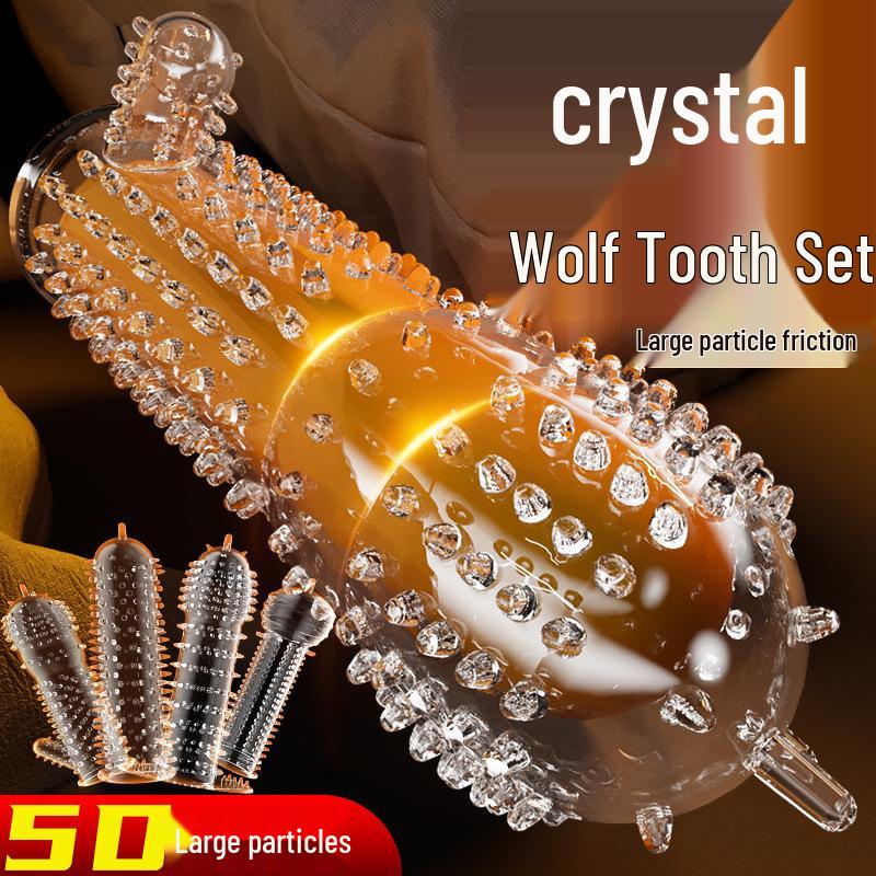 Men's Intimate Wearable Wolf Tooth Cover for Couples