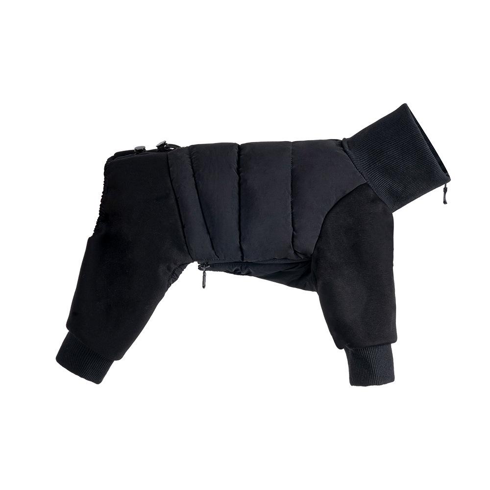 

New Dog Clothes Autumn and Winter Warm Turtleneck Windproof Ecological Pet Cotton Clothes Thickened Bread Clothes Dog Coat XS