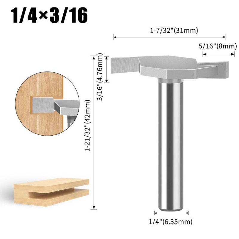 

Фреза для прорезки пазов из вольфрамового сплава, деревообрабатывающая фрезерная головка, деревообрабатывающие инструменты, хвостовик 1/4 дюйма, хвостовик 1/2 дюйма 1/4inch shank NO5