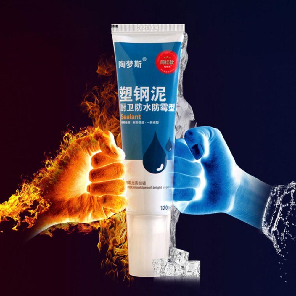 New Waterproof Tile Sealant Glue Fast Drying Mold-Resistant Tile Grout High Adhesion Gap Leak-proof Glue Bathroom
