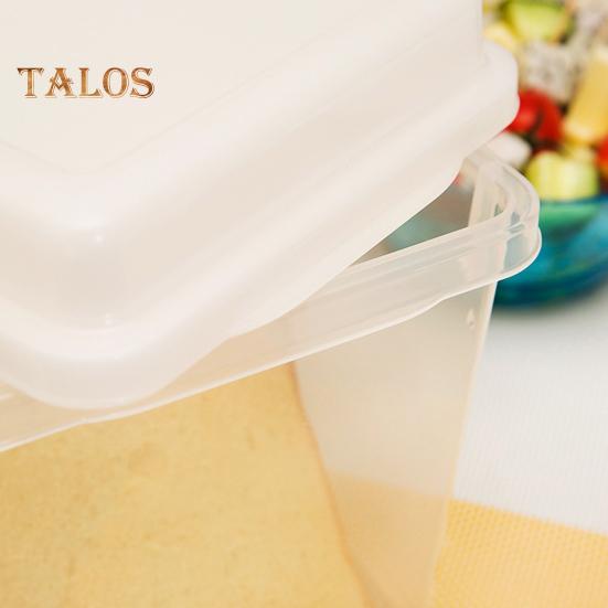 Bread Storage Box 3.4L Capacity Airtight Bread Container for Kitchen Counter Large Sandwich Holder BPA-Free Bread Keeper with Airtight Lid Stackable